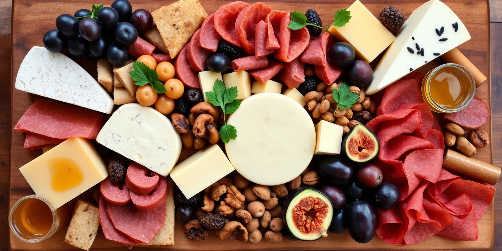 Charcuterie spread
